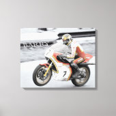 Barry Sheene Leinwanddruck (Vorderseite)