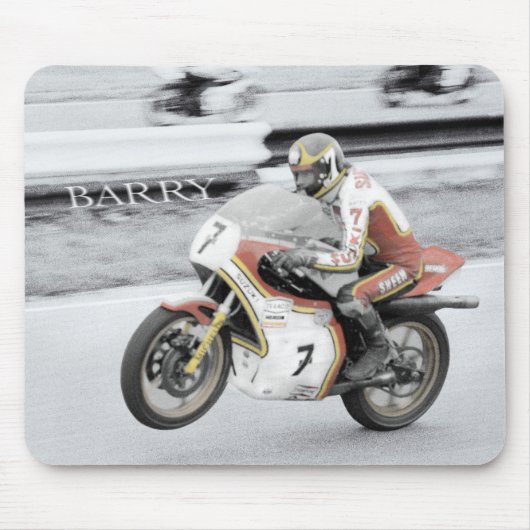Barry Sheene Mousepad (Vorne)