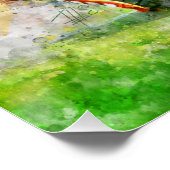 Barry Sheene No.7 Poster (Ecke)