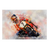 Barry Sheene Poster (Vorderseite)