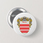 Barry-Wappen/Familienwappen (überzogen) Button (Vorne & Hinten)