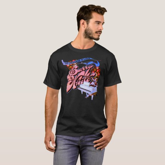 BARRY WHITE DIE BOTSCHAFT IST LIEBE Classic T - Sh T-Shirt (Vorne ganz)