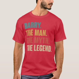 Barryhe Manhe Mythhe Legende Retro-Geschenk für Ba T-Shirt