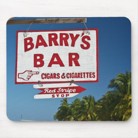 Barrys Bar Mousepad (Vorne)