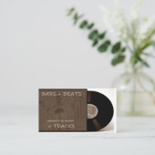 Bars+Beats=Visitenkarten verfolgen Visitenkarte (Stehend Vorderseite)