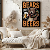 Bars Bere Beers Festivals Illustration Poster