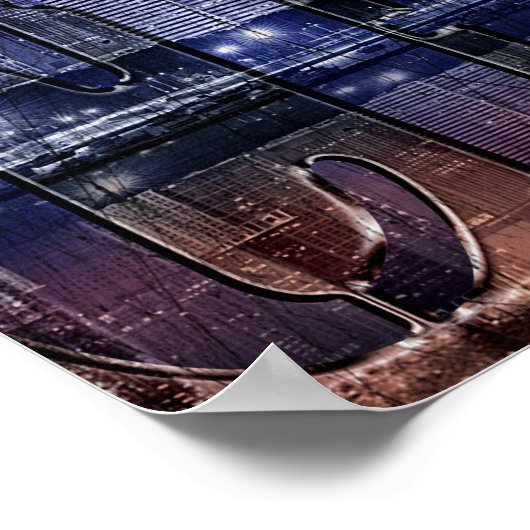 Bars Football Poster (Ecke)