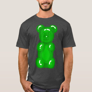 Bars Kinder Grüne Liebhaber Gummibär T-Shirt