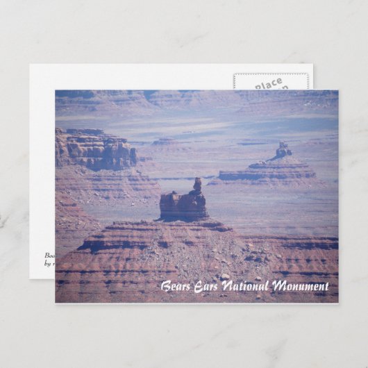 Bars Oars National Monument - Utah Postkarte (Vorne/Hinten)
