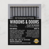Bars & Shutter, Fensterheber und Türbeschläger Flyer (Vorne)