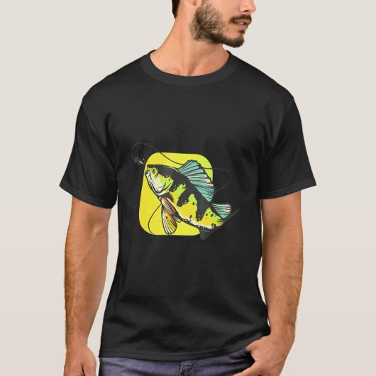 Barsch Angeln T-Shirt (Vorderseite)