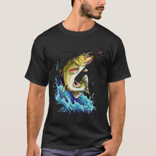 Barsch angeln T-Shirt