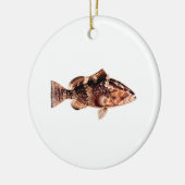 Barsch-Fische Keramik Ornament (Links)
