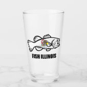 Barsch Illinois Barsch Glas (Vorderseite)