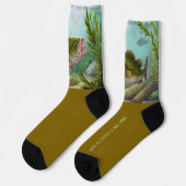 Barsch Socken (Linkes Detail)