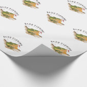 Barschangeln Geschenkpapier (Ecke)