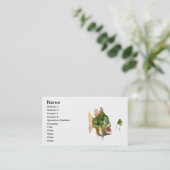 Barschangeln Visitenkarte (Stehend Vorderseite)