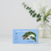 Barschangeln, Visitenkarte (Stehend Vorderseite)