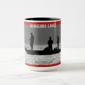 Barschangeln vor Schatz-Insel Tasse (Zentrum)