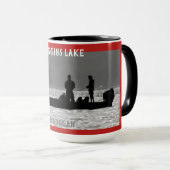 Barschangeln vor Schatz-Insel Tasse (VorderseiteRechts)