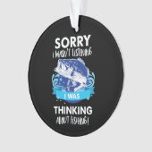 Barschangeln-Zitate für Angler-Fischer-Sport Ornament (Vorderseite)