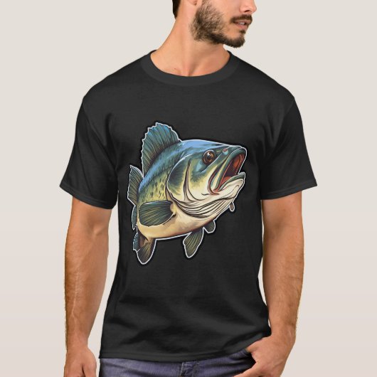 Barschfisch T-Shirt (Vorderseite)