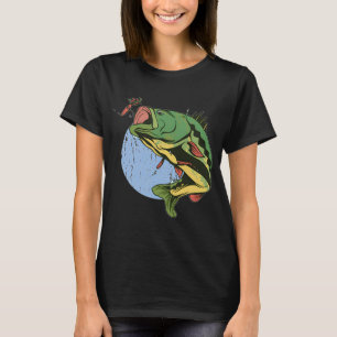 Barschfischer Angler T-Shirt