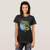 Barschfischer Angler T-Shirt (Vorne ganz)