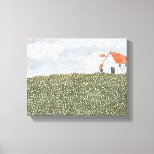 Barschscape-Kunst Leinwanddruck (Vorderseite)