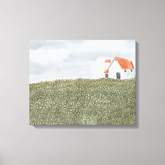 Barschscape-Kunst Leinwanddruck (Vorderseite)