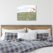 Barschscape-Kunst Leinwanddruck (Insitu (Schlafzimmer))