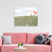 Barschscape-Kunst Leinwanddruck (Insitu (Wohnzimmer))