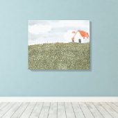 Barschscape-Kunst Leinwanddruck (Insitu (Holzboden))