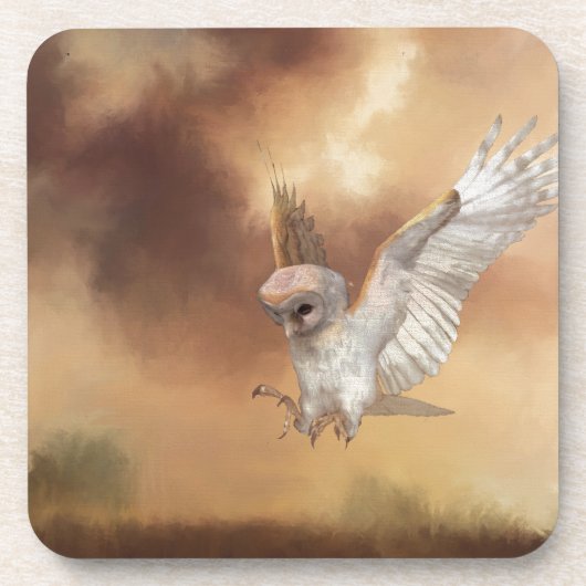 Barschschale im Flug Untersetzer (Vorderseite)