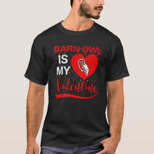 Barschschale ist mein Valentiner Funny Heart Barn T-Shirt