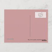 Barschüssel Postkarte (Rückseite)