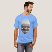 Barseback Strand, Sunset Beach, Schweden T-Shirt (Vorne ganz)