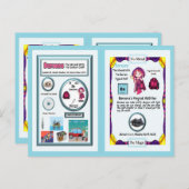 Barsena Wizard - Barium Element Postkarte (Vorne/Hinten)