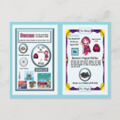 Barsena Wizard - Barium Element Postkarte (Vorderseite)