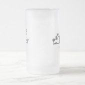 BärSlayer Mattglas Bierglas (Mittel)