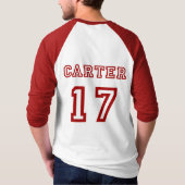 Barsoom Uni Thoats Carter Raglan T-Shirt (Rückseite)