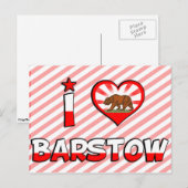 Barstow, CA Postkarte (Vorne/Hinten)