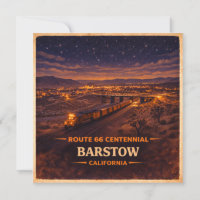 Barstow Centennial Wüsten-Zug Glow