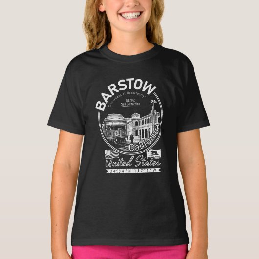 BARSTOW KALIFORNIA - CASA DEL DESIERTO T-Shirt (Vorderseite)