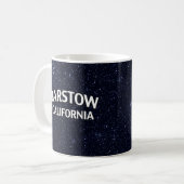 Barstow Kalifornien Kaffeetasse (Vorderseite Links)