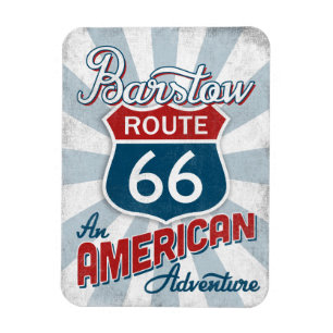 Barstow Route 66 Vintag America Kalifornien Magnet