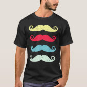 Bart 90s Mustache T-Shirt (Vorderseite)