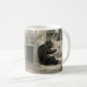 Bart - Bär, Hund und Donkey Kaffeetasse (VorderseiteRechts)