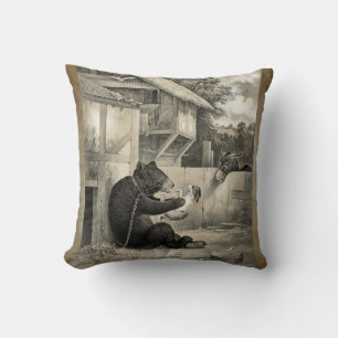 Bart - Bär, Hund und Donkey Kissen