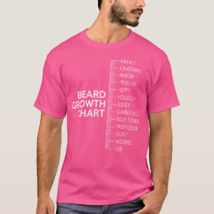Bart Bartwuchsdiagramm T-Shirt